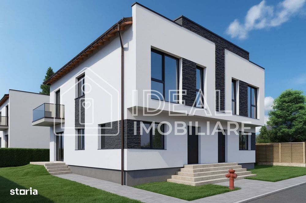 Duplex  Modern cu 4 camere si gradina, zona Casa de Apa