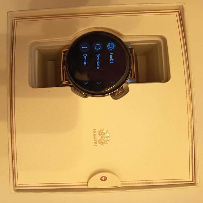 Smartwatch Huawei Watch GT3 Gold Milanese Strap, Model MIL - B19