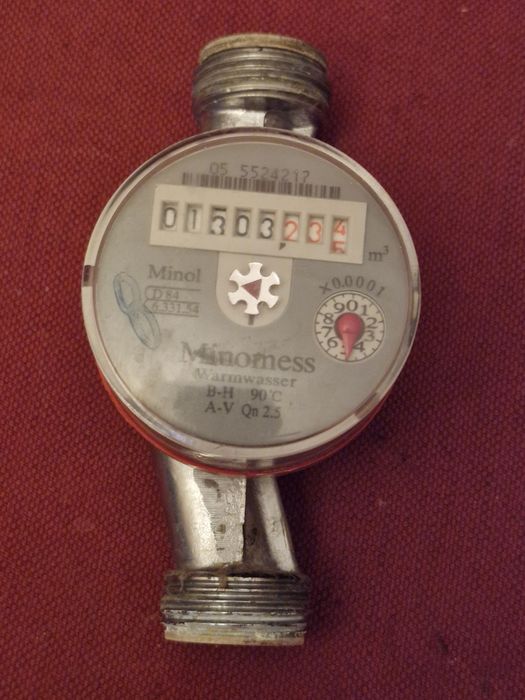 Водомер за Топла Вода