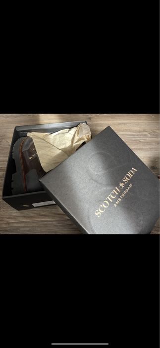 36 н-р Кафяви боти Scotch&Soda