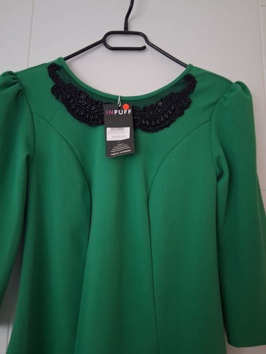 Rochiță evazata verde