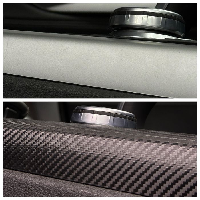 Colantare trimuri Carbon / Piano Black