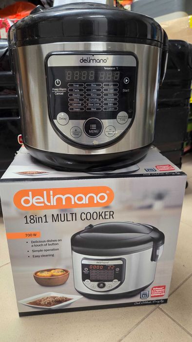 18 в 1 Multi cooker Delimano