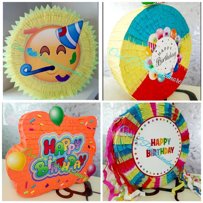 Piñata Anul Nou, Ceas,Minion,Crăciun,PrințesaSofia,Barbie,HappyBDay