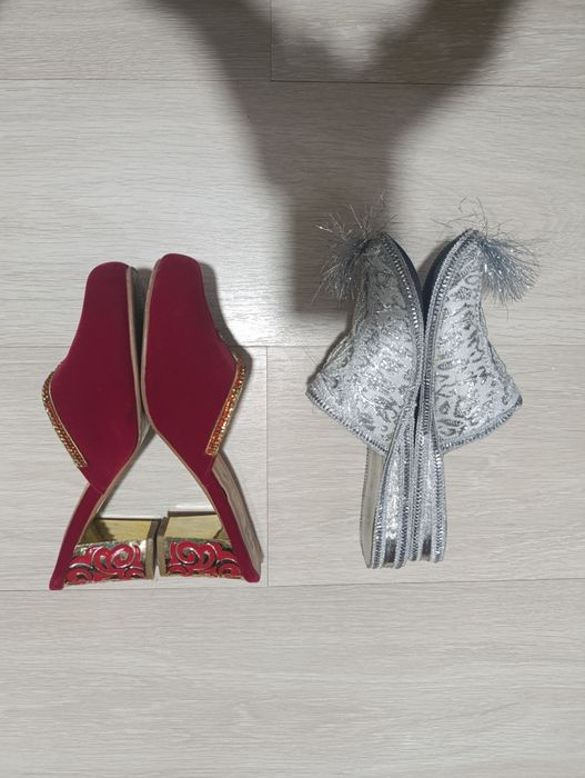 Национальная женская обувь Узбекистана