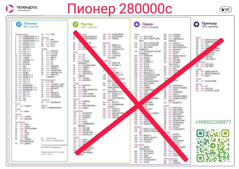 Sharing nastroyki, IPTV подключения, также продление телекарты