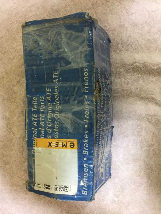 Колодки тормозные задние на Мазду 626 АТЕ (Германия) оригинал