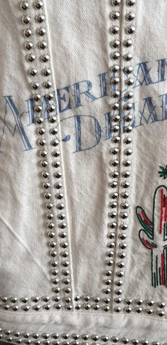 Geaca denim alba Tommy Hilfiger, nou nouta