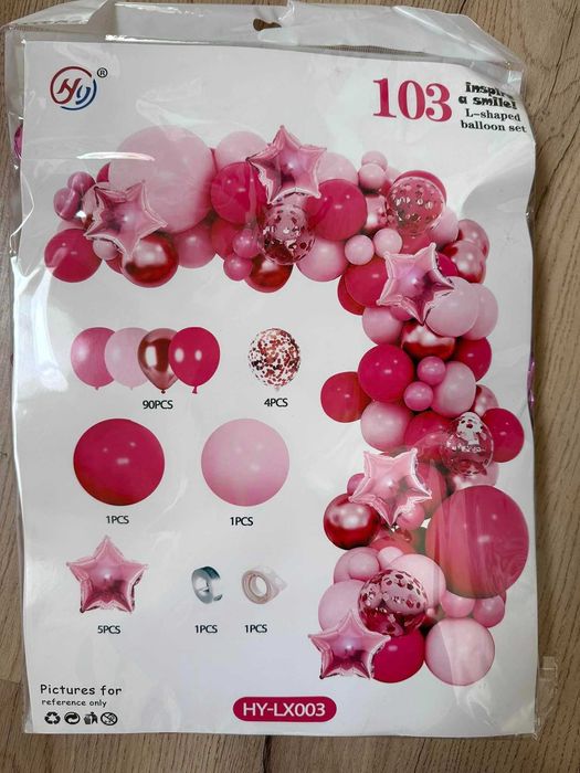 Комплект балони за арка, рожден ден, имен ден, кръщене