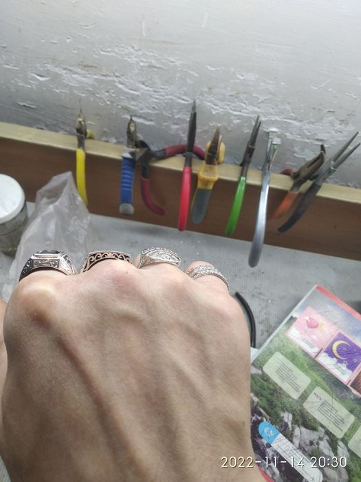 Kumush uzuklar серебро колци