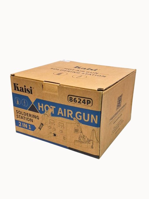 Паяльная станция с феном и паяльником 8624P 800 Вт