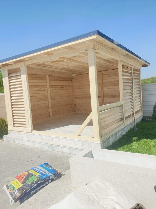 Foisor premium din lemn tratat