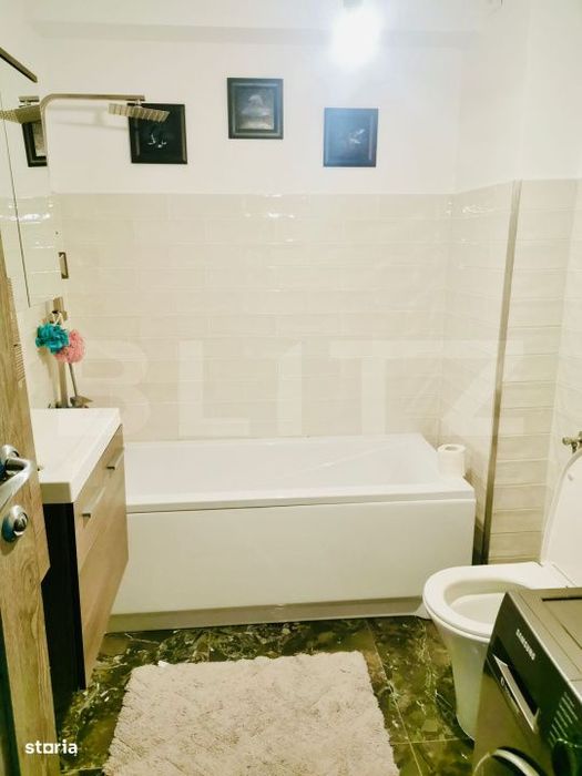 Apartament cu 2 camere, 56mp, balcon 6mp, parcare inclusa, la cheie, i