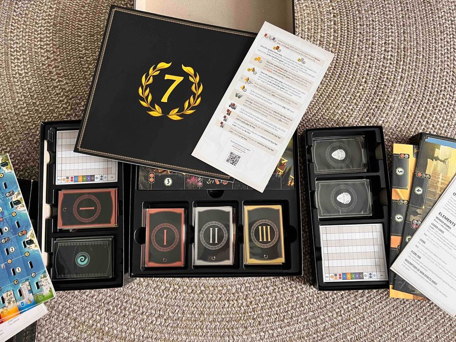 7 Wonders Board Game + extensii