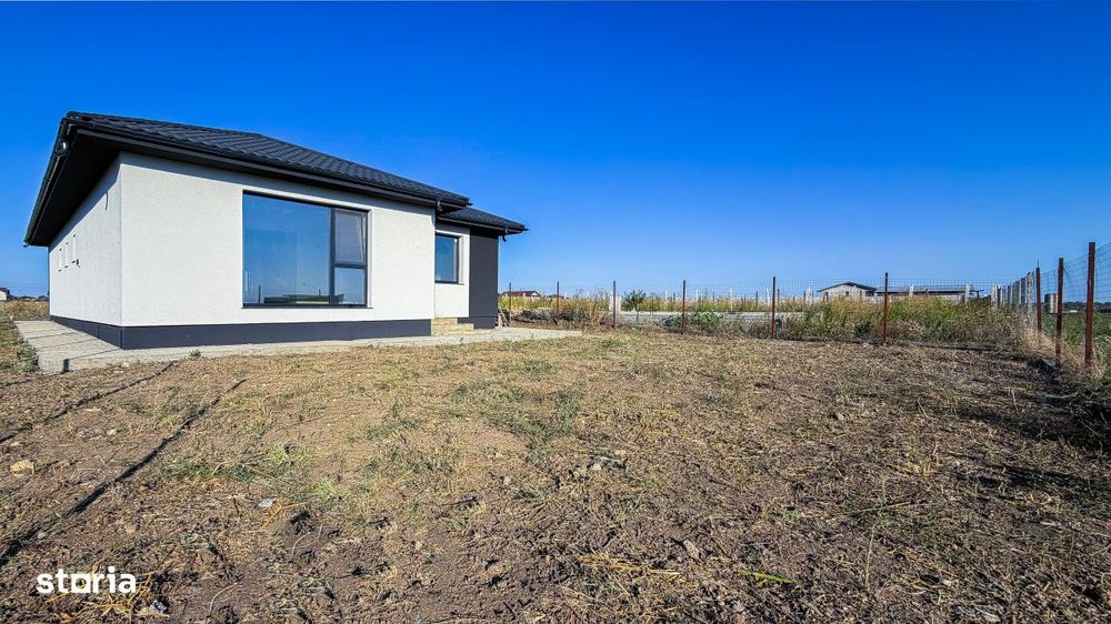 Casa noua cu 4 camere, teren 491 mp – La Alb - Cumpana - cartier nou