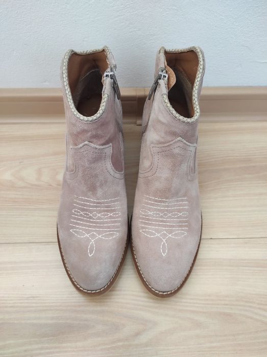 Botine  din piele copii 36