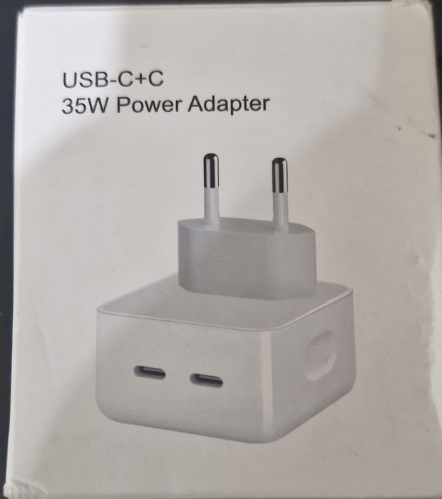 Адаптер с 2 type-C