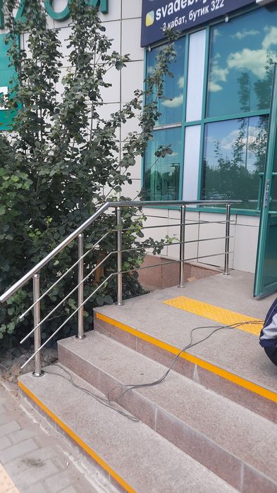 Перила из нержавеющей стали! Актобе