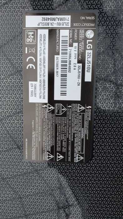 Difuzoare TV Led LG 32LJ510U -ZA Leduri backlight