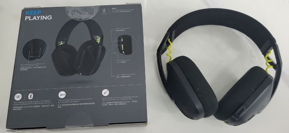 Беспроводные наушники Logitech G435