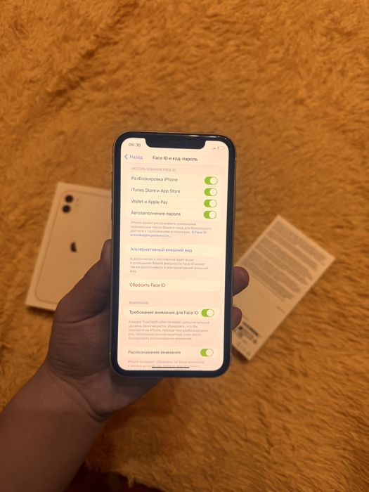 iPhone 11 128GB. 77% EAC. В отличном состоянии!