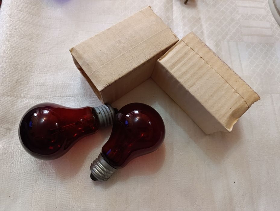 Красные лампы СССР ( НОВЫЕ ) медицинские