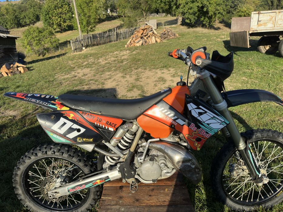 KTM SX 200 2T 2004 – stare bună – 2300€