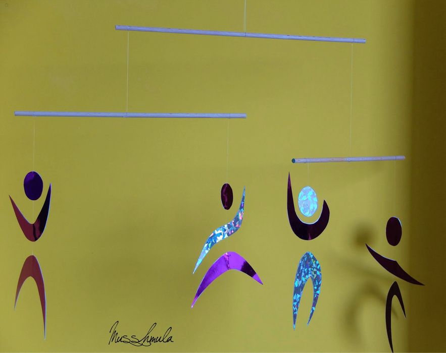 Въртележка за кошара Танцьори Монтесори