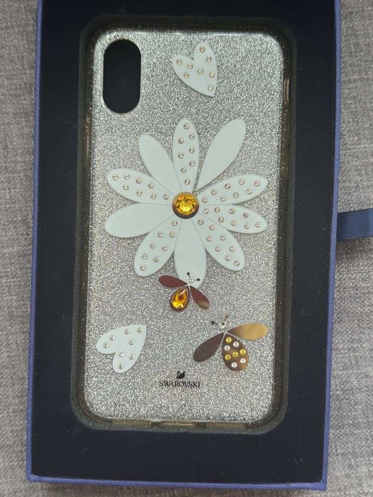 Оригинален луксозен кейс Swarovski IPhone X / XS