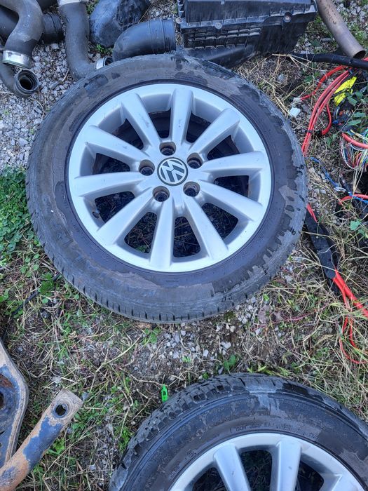 Джанти с гуми 16ки за VW, Skoda 215 55 16