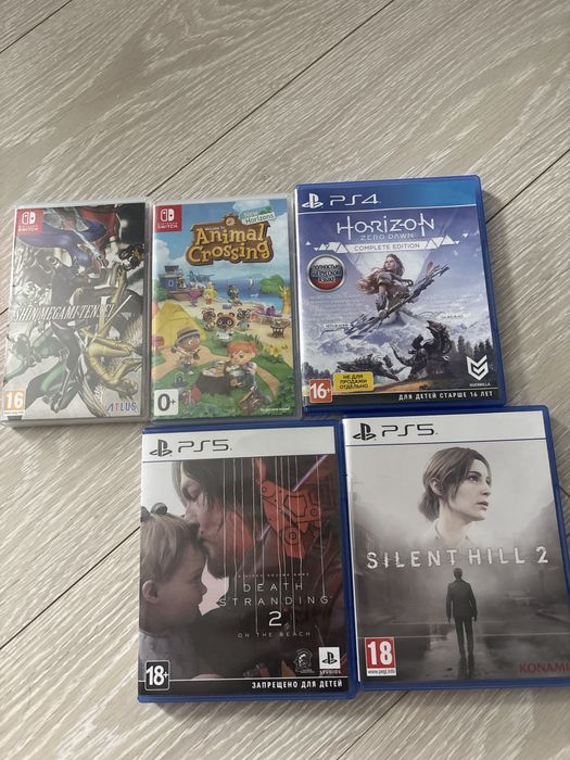 Диски/игры для ps, картриджи для Nintendo
