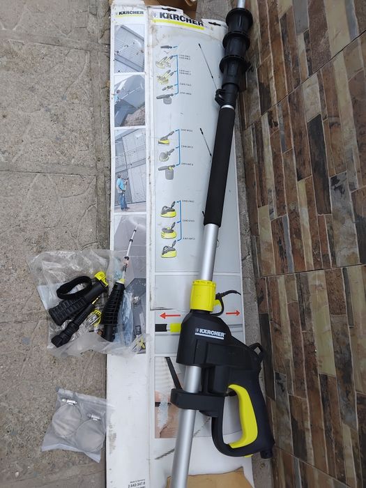 Karcher Накрайник Телескопичен до 4метра нов