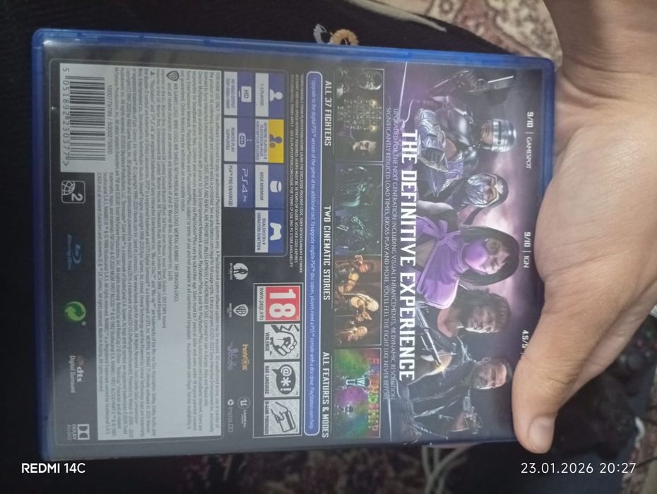 Мк11 диск пс4 игра