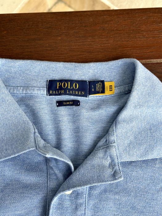 Мъжка поло тениска Polo Ralph Lauren (Slim Fit) - размер L, Отлично състояние
