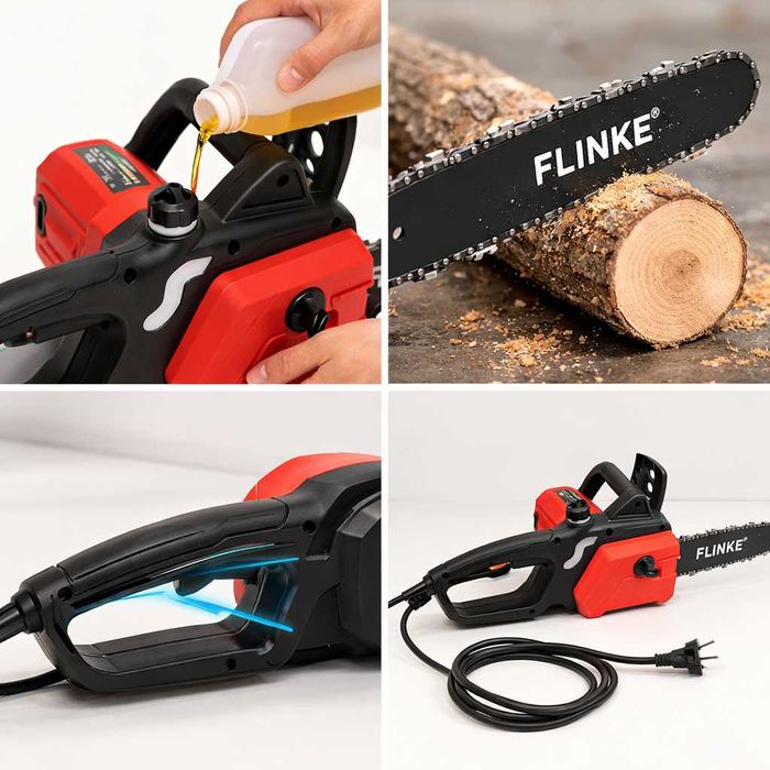 Drujba electrica 3200W lama 40 cm ungere automata