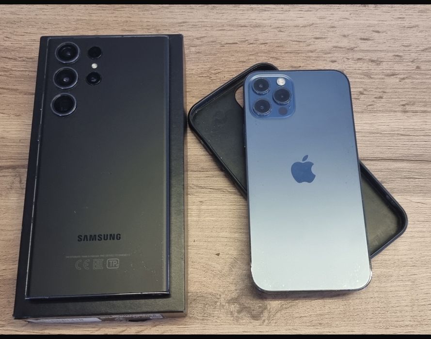 Samsung s23ultra, iphone 12pro