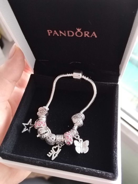 Пандора браслет титан