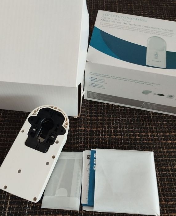 Homematic IP HmIP-DLD Blocare uși Drive Wireless Smart Home, alb Încui