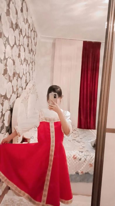 казахское и русское платье на прокат