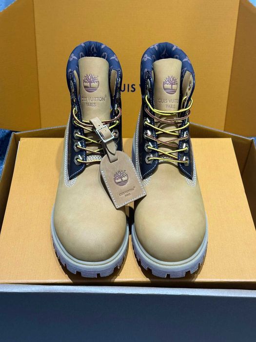 Ghete Louis Vuitton X Timberland premium