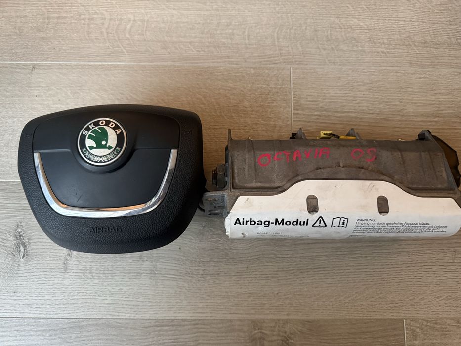 Airbag Skoda за волан и за табло Octavia Yeti Fabia Superb Roomster и други
