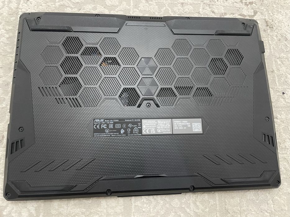 Asus tuf gaming f15 игровой ноутбук rtx 3050 i5 11400f