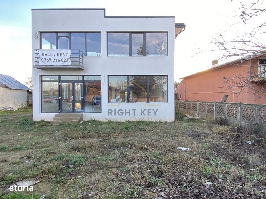 Spatiu comercial stradal P+1, 244 mpu, teren 500mp!Utilitati complete!