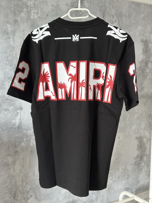 Tricou Amiri OFF White  Palm angels balenciaga