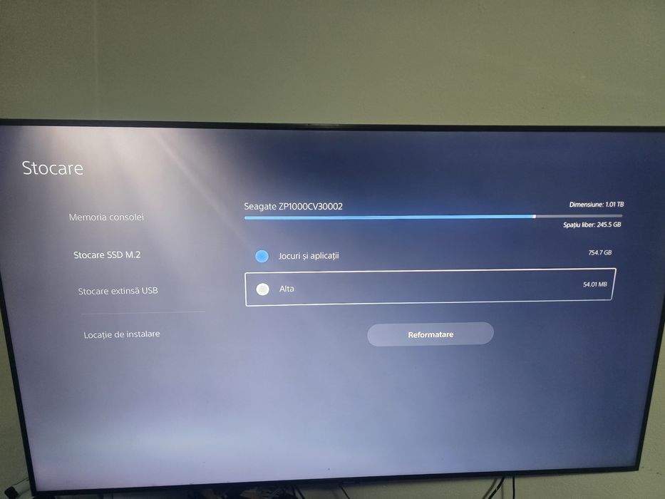 VAND/SCHIMB PS5 2tb ssd baracuda volan g29 peste  20 de jocuri noi