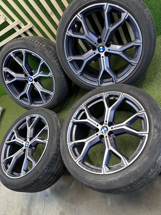 Jante Bmw X5 G05 X6 G06 M-pachet stil M742 R21 2 latimi Anvel Pirelli