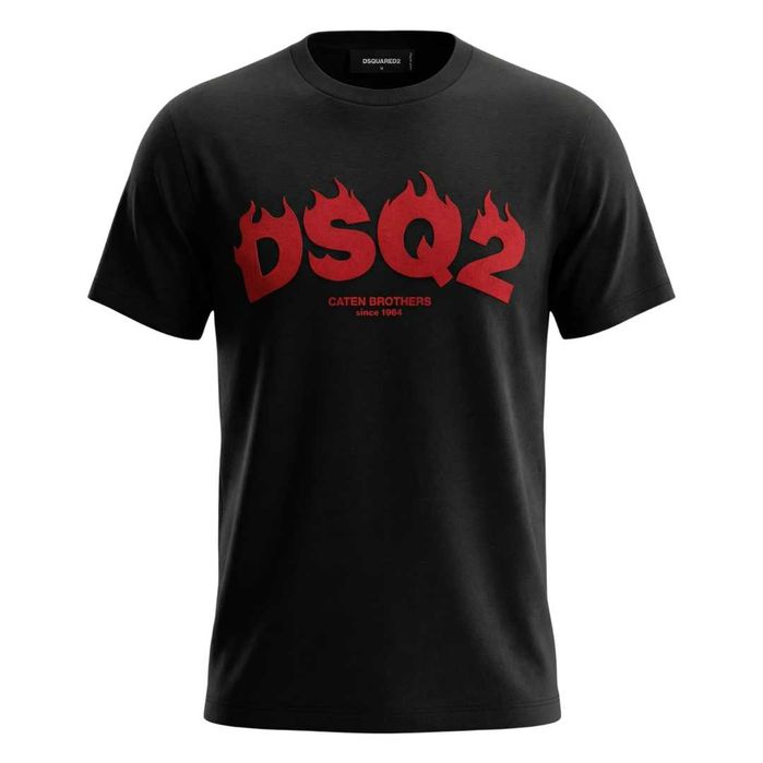 Мъжки Тениски - Dsquared2 - Черен/Бял/Зелен/Син/ Червен Цвят