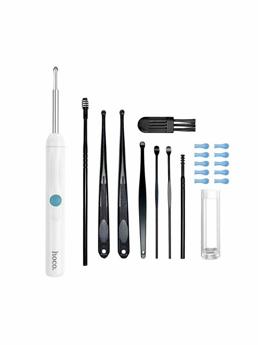 Умная чистка ушей с камерой/подсветкой/Wi-Fi/приложение/Доставка 24/7