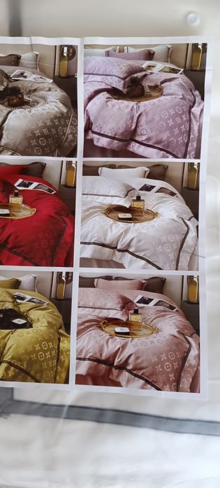 Двуспальное постельное белье, белого цвета