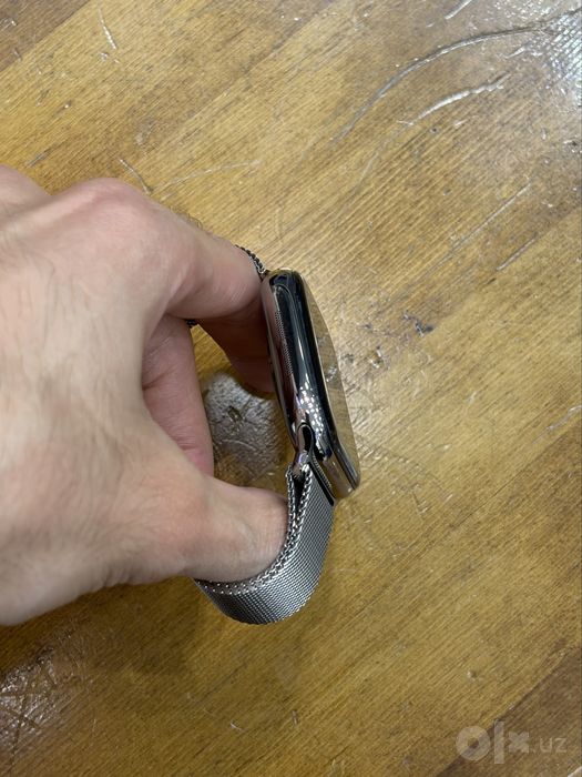 Apple Watch 10 46mm milanese natural titan 100%